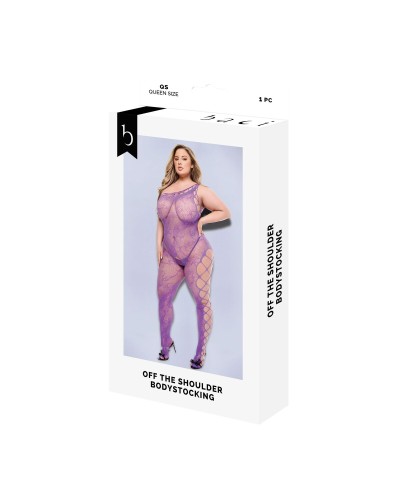 Baci Lingerie Bodystocking Donna - Tuta Intima Queen Size - Sensuale & Elegante
