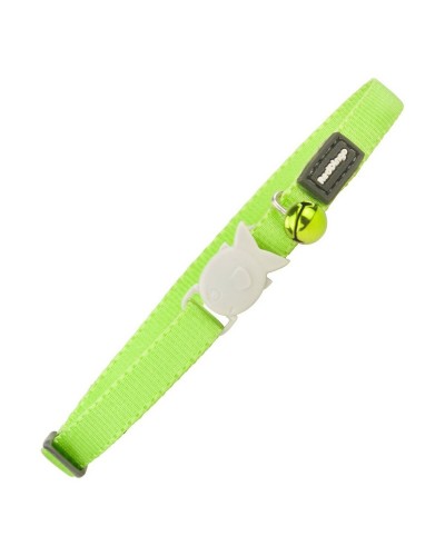 Kissan kaulapanta Red Dingo 20-32 cm Lime väri