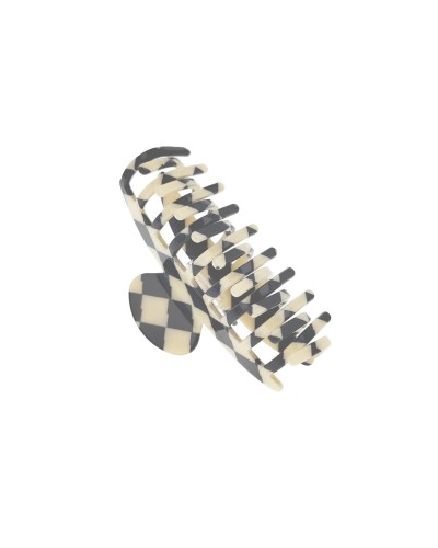 Haaraccessoires Araban Wit Zwart Geruit