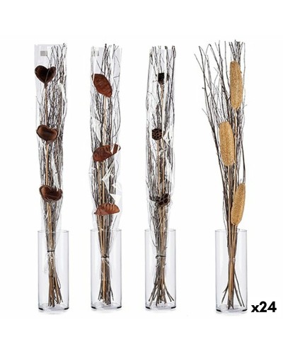 Boeketten 100 cm Grijs Natuurlijk (24 Stuks)