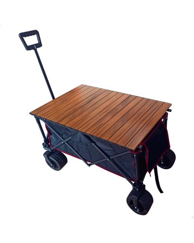 Monikäyttöinen rantakärry Aktive Polyesteri PVC Teräs 88 x 108 x 47 cm