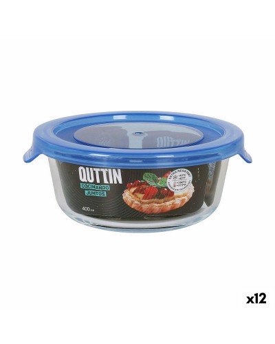 Porta pranzo Quttin Azzurro 400 ml | Contenitore per pasti | Ideale per il pranzo al sacco