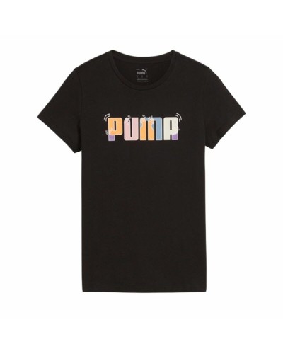 Puma Essential+ Graphic : T-shirt Femme Manches Courtes - Sport & Décontracté
