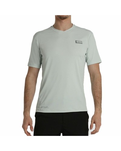 Camiseta Deportiva +8000 Descen Azul - Manga Corta Transpirable
