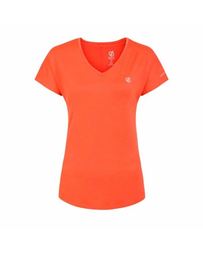 Dare 2b Women's Vigilant Running Top - Short Sleeve Orange
