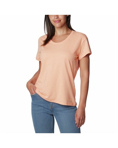 Dames-T-Shirt met Korte Mouwen Columbia Sun Trek™