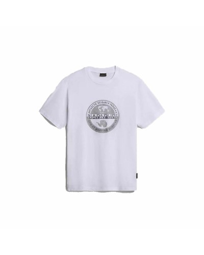 Sport T-shirt Korte Mouwen Napapjiri S-Bollo Ss 1  Wit