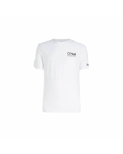 O'Neill Cali White Short Sleeve Sports T-Shirt - Breathable and Comfortable
