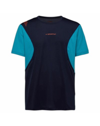 La Sportiva Resolute Sportshirt - Marineblau, Kurzarm, Atmungsaktiv
