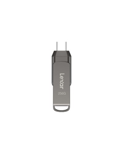 Lexar JumpDrive D400 256GB - USB 3.0, Portachiavi, Grigio

