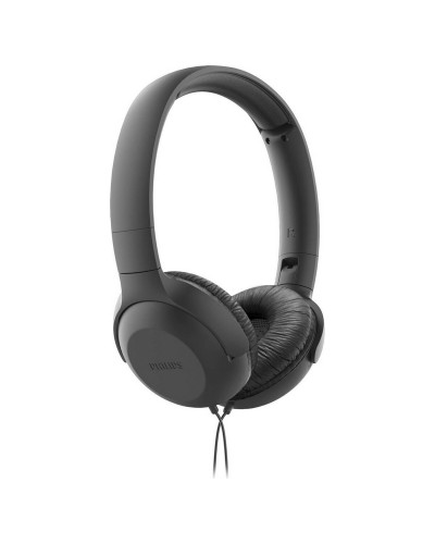 Philips TAUH201BK On-Ear-Kopfhörer Schwarz - Kraftvoller Sound & Tiefe Bässe

