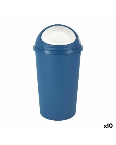 Tontarelli Seau à Déchets Small Hoop (25 L, 32 x 59,5 cm, Bleu Clair, Pack de 10)

