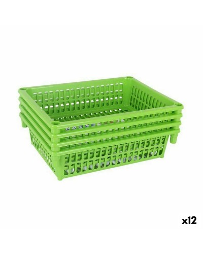 Chariot à légumes Tontarelli Mito 4 Vert - 40 x 29 x 18 cm (12 Unités)
