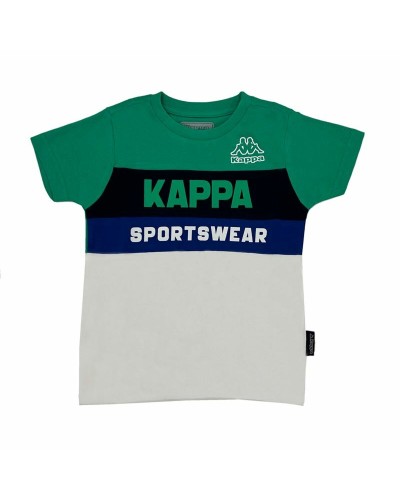 Kappa T-Shirt für Kinder Kurzarm Hellblau - Sportliche Baumwolle 8036M00058
