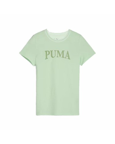 Lasten Lyhythihainen paita Puma Squad Limetinvihreä