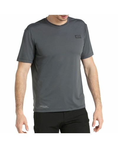 Sport T-shirt Korte Mouwen +8000 Descen Grijs