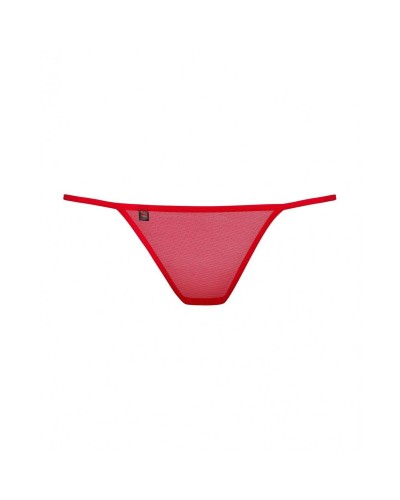 Obsessive Tanga Luiza Rosso L/XL - Intimo Sexy e Confortevole
