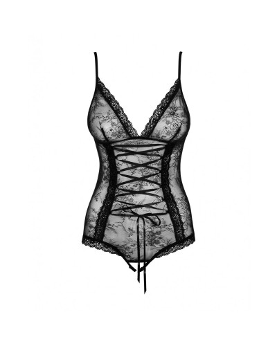 Body Obsessive Slevika L/XL Black - Sensual Shaping Lingerie
