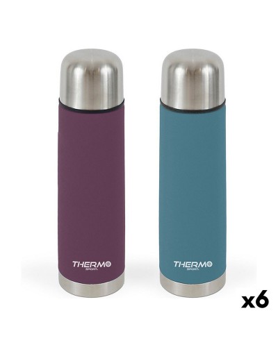 Thermos ThermoSport : Lot de 6 Gourdes en Acier Inoxydable pour Sport et Activités de Plein Air
