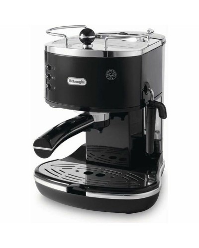 DeLonghi ECO311.BK Caffettiera Espresso Manuale, 1.4L, 1100W - Nera
