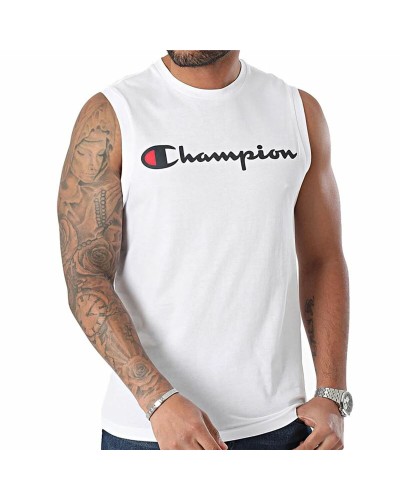 Débardeur Homme Champion Col Rond Coton Sport Salle de Sport - [Couleur]

