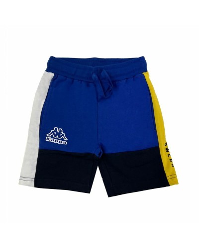 Kappa Shorts Bambino Azzurri - Pantaloncini Sportivi Cotone
