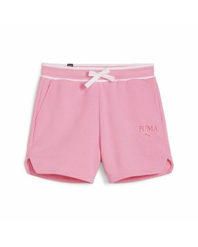 Puma Squad G Shorts Girls Pink - Cotton Sports Shorts
