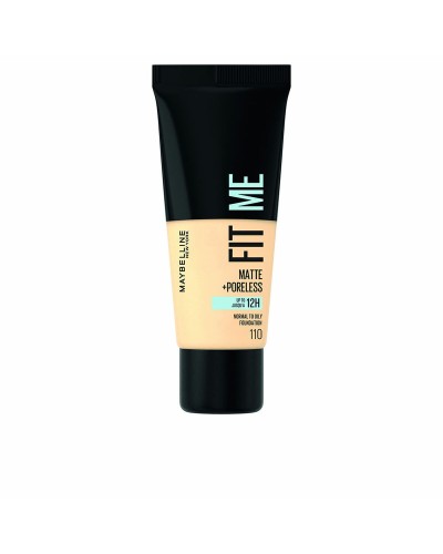 Foundationkräm Maybelline Fit Me Poreless Nº 110 30 ml