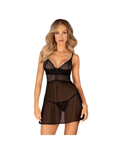 Obsessive Babydoll Sexy M/L - Pizzo & Fiocco - Intimo Sensuale 
