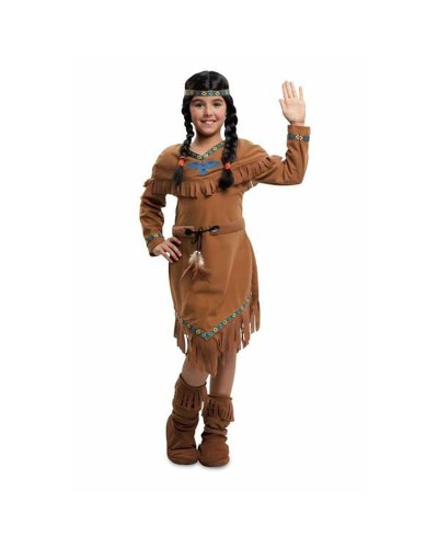 My Other Me Indian Costume for Toddler 1-2 Years - Brown Carnival Dress
