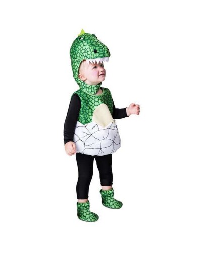 My Other Me Green Dinosaur Costume for Kids 3-4 Years - Funny Disguise
