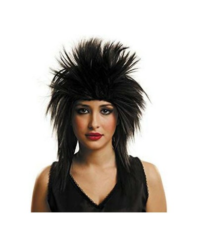 My Other Me 80s Rock Wig Brown - Iconic Look!
