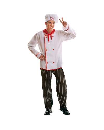 Mon Autre Moi Costume de Cuisinier Adulte Taille S - Déguisement Chef
