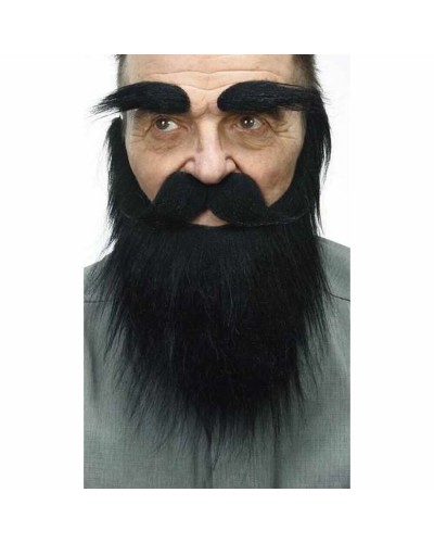 Valse baard My Other Me Zwart