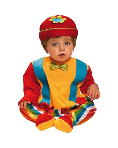 My Other Me Clown Kostüm Kind 1-2 Jahre - Lustig und Bunt

