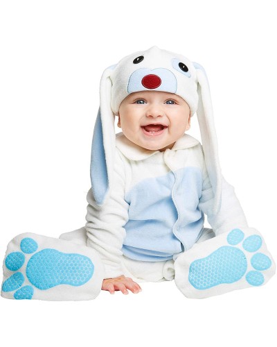 My Other Me Costume Bébé Lapin Bleu 7-12 Mois - Déguisement
