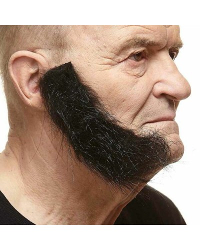 Mon Autre Moi : Fausse Barbes Noires - Look Années 70 - Accessoire de Costume
