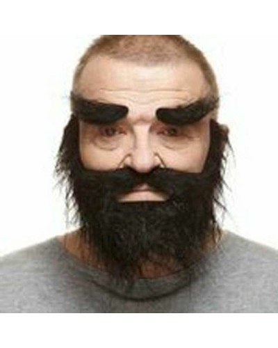 Valse baard My Other Me Zwart