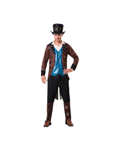 Costume Steampunk Adulte My Other Me - Chapeau Haut de Forme Taille S - Déguisement Original
