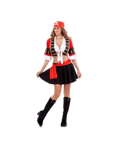 My Other Me Sexy Buccaneer Costume for Women - Size S - Carnival & Parties
