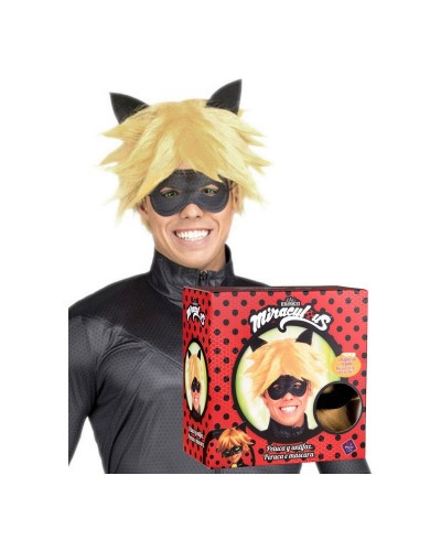 My Other Me Parrucca Cat Noir Bionda - Cosplay Anime - Alta Qualità
