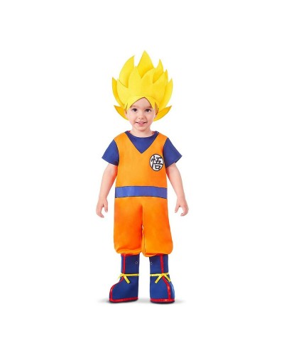 Kostuums voor Baby's My Other Me Goku Multicolour S 7-12 Maanden