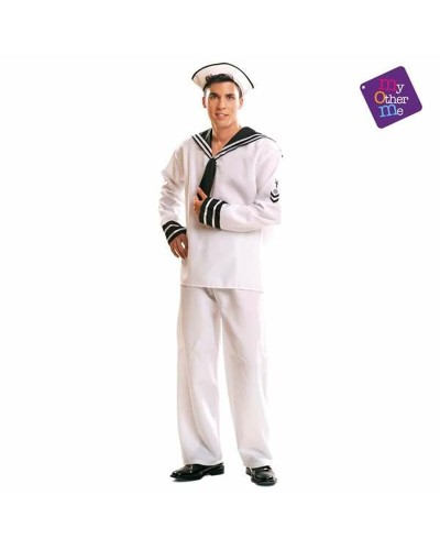 My Other Me Disfraz Marinero Blanco M/L - Disfraz de Marinero Adulto
