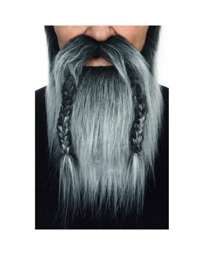 My Other Me Barba Finta Castaña - Talla Única - Accesorio Disfraz
