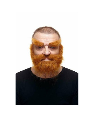 My Other Me Brown Fake Beard - Costume Accessory One Size
