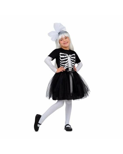 My Other Me Costume Skeleton Child Black Size M (5-6 Years) - 3 Pieces
