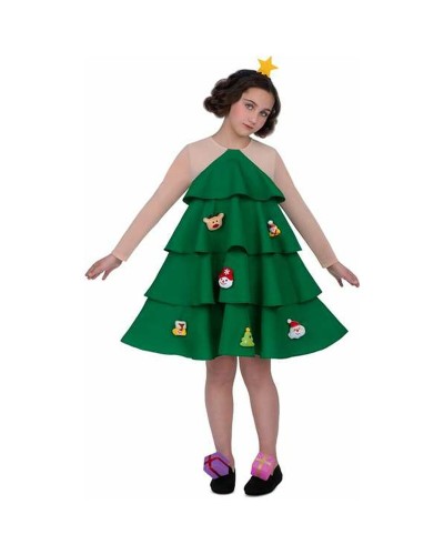 Kostuums voor Kinderen My Other Me Groen Kerstboom M 5-6 Jaar