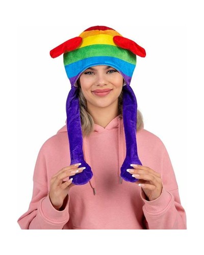 My Other Me Regenbogenhut - Einheitsgröße - Bunte Kostümidee
