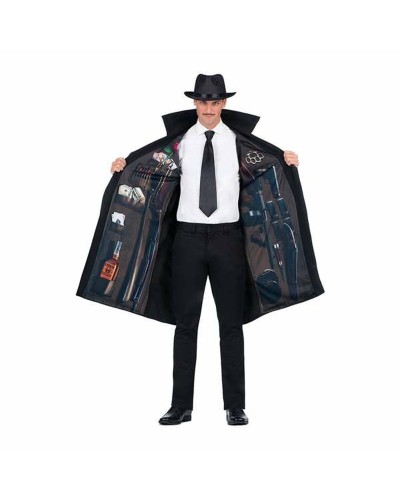 Aikuisten asut My Other Me Yksi koko 2 Kappaletta Mafioso Musta