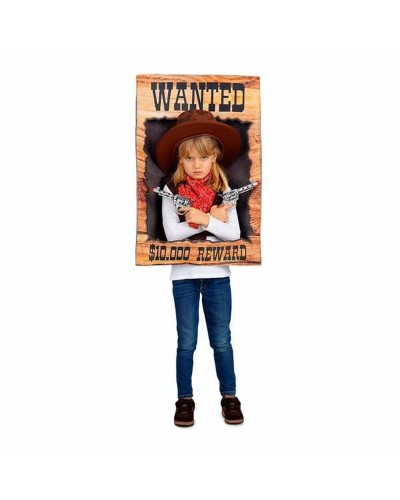 My Other Me: Cowboy Costume Wanted Boy - One Size 3 Pieces
